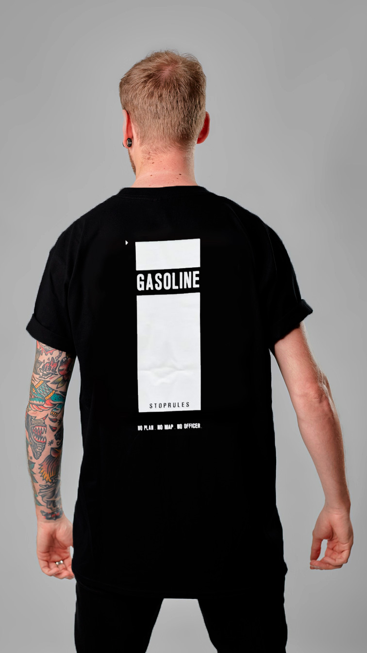 StopRules Motorcycles GasolineT-shirt