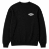 SRM CREWNECK SWEATSHIRT BLACK
