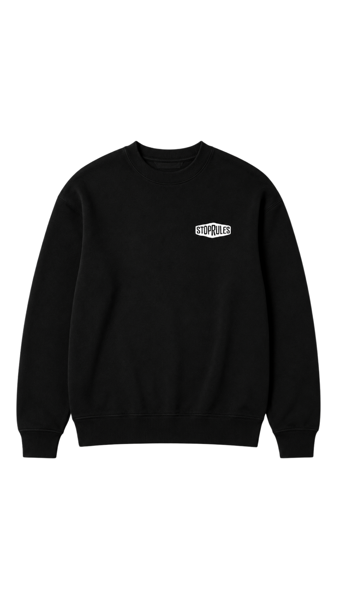 SRM CREWNECK SWEATSHIRT BLACK