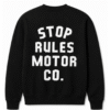 SRM CREWNECK SWEATSHIRT BLACK